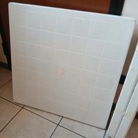 tavolo per esterno bianco 80x80