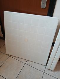 tavolo per esterno bianco 80x80