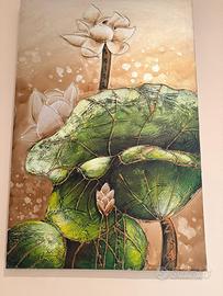 Quadro Moderno Materico su Tela