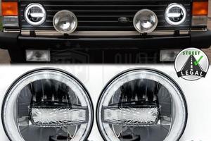 FARI LED Angel Per RANGE ROVER CLASSIC OMOLOGATI