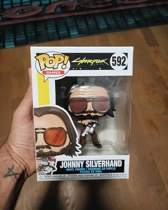 funko pop 592 johnny silverhand