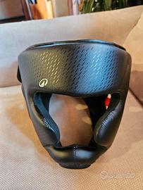 Caschetto integrale adulto boxe nero NUOVO 