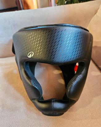 Caschetto integrale adulto boxe nero NUOVO 