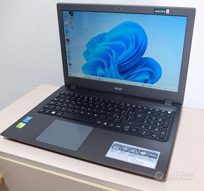Acer Aspire  Intel i5 ssd e ram 8 Gb come nuovo