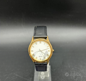 Orologio vintage Lacher con cinturino in pelle