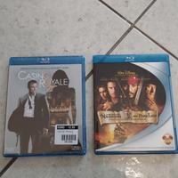 Blu ray Casino Royale e Pirati dei Caraibi