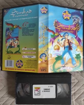 Simbad il Marinaio Cassetta VHS 1993