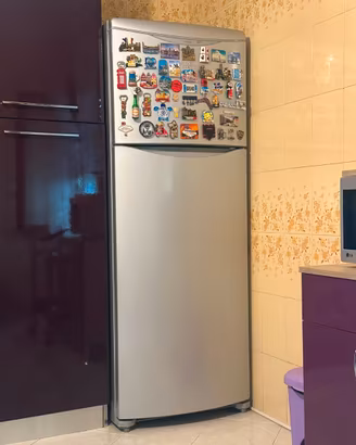 Frigorifero Combinato No Frost in Acciaio Inox