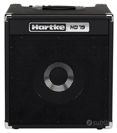 Hartke HD75 - come nuovo, 75W ampli x Basso