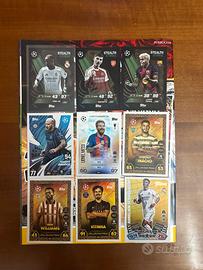 Carte Topps Champions League Messi Yamal Vini Jr