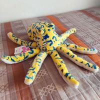 Polpo dagli anelli blu peluche, nuovo, Miami