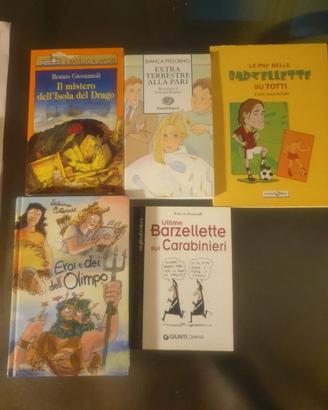 Lotto libri per ragazz