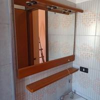 Specchio da bagno vecchio anni 70