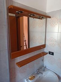 Specchio da bagno vecchio anni 70