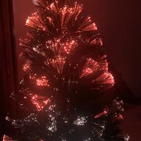 Albero di natale fibra ottica