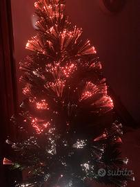 Albero di natale fibra ottica