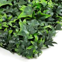 Siepe artificiale - foglie 3d tipo edera - 1X1