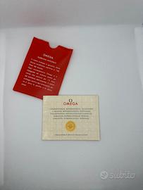 Omega Garanzia Internazionale Originale 1963