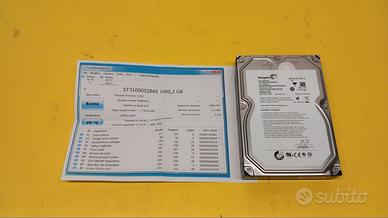 Hard disk 3,5" 1 Tbyte Seagate SATA 1000 Gb - NUOV