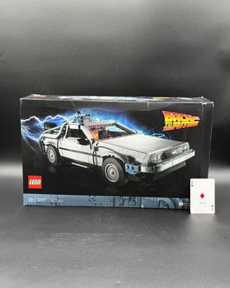 Lego Icons 10300 Macchina del Tempo Delorean McFly