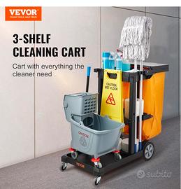 Carrello per Pulizia di Servizio