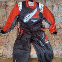 Tuta kart Alpinestars KMX-9 v2 tg52 omologa valida