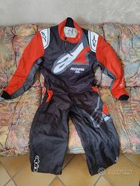 Tuta kart Alpinestars KMX-9 v2 tg52 omologa valida