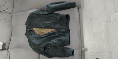 giubbotto in pelle pesante