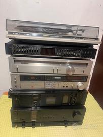Impianto Hi-fi  anche singolo pezzo
