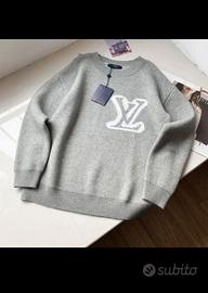 Maglione grigio luois vitton taglia M