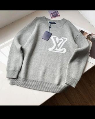 Maglione grigio luois vitton taglia M