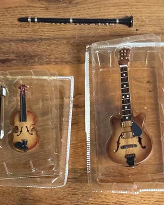 Mini strumenti musicali da collezione vintage lott