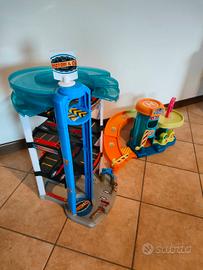 Garage pista macchinine (2 pezzi)