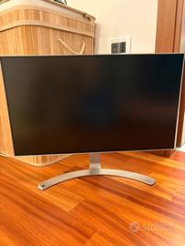 Monitor 24 pollici LG e webcam logitech