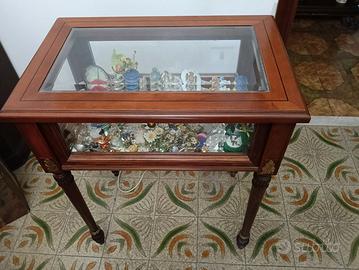 Tavolino vetrinetta da salotto