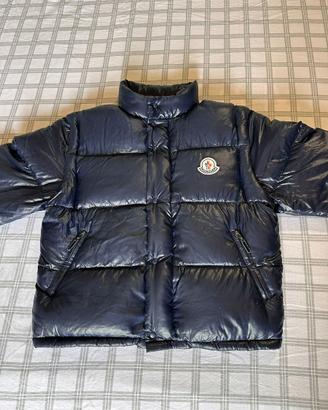 Piumino Moncler blu luccido - maniche staccabili