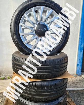 Cerchi e Gomme Fiat 500 2019-2020 (185/55-R15)
