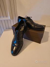 Doucal's Scarpe Oxford Cap Toe in pelle