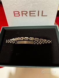 Bracciale uomo Breil in acciaio brunito