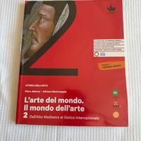 Libro scolastico “l’arte del mondo il mondo..