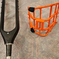 Forcella rigida carbon TREK 1120 + portapacchi ant