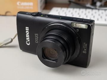 Canon IXUS 230 HS  + 3 Batterie + carica + borsa