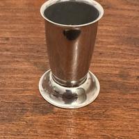 ALFRA ALESSI misurino da cocktail, anni 60.Acciaio