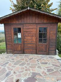 Casetta in legno da giardino