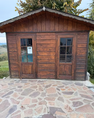 Casetta in legno da giardino