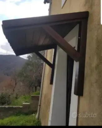 Tettoia in legno