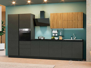 Cucina Nuova con gola 363cm con elettrodomestici