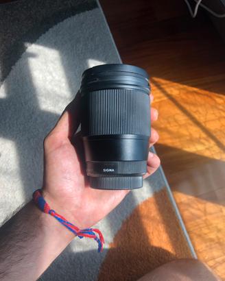 Obiettivo Sigma 16mm f/1.4 DC - Attacco Micro 4/3