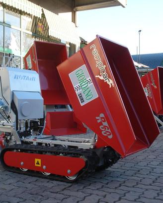 Motocarriola Cingolata Rotair R60 Dumper Honda