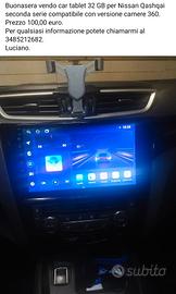Car Tablet 32 GB x Nissan Qashqai seconda serie co